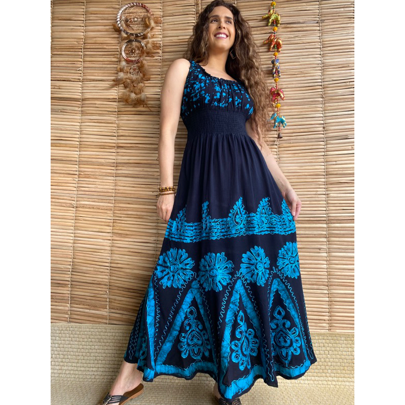 Vestido Modelo Indiano Único Branco