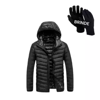 Jaqueta Bobojaco Puffer frio intenso com bolso