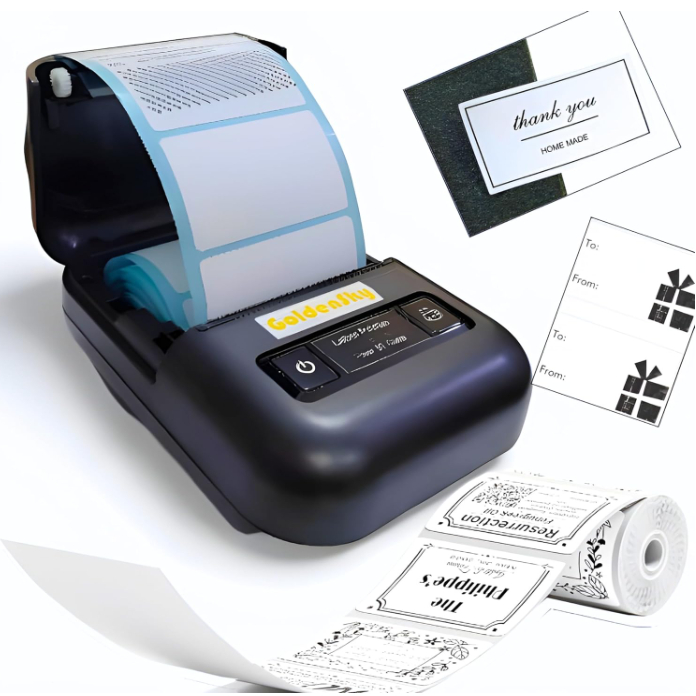 Mini Etiqueta Termica 58mm ou 80mm Impressora Portatil