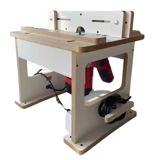 Mesa Para Inverter Tupia De Coluna Sulcos Cantos Entalhes