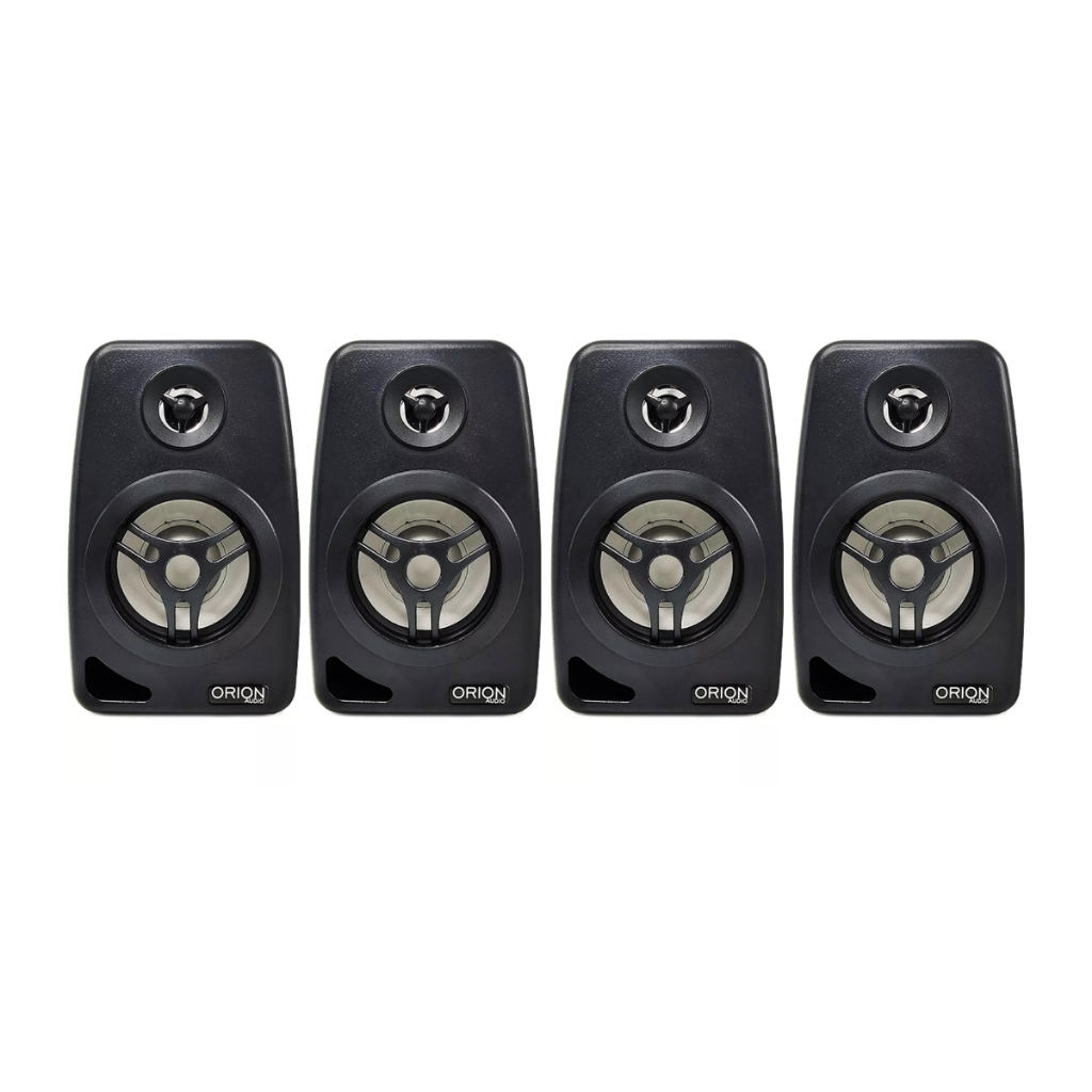 Kit 4 Caixa de Som Ambiente Orion 4 Polegada 55w | Shopee Brasil