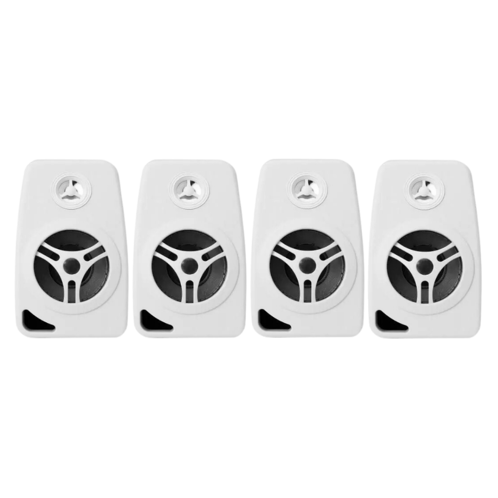 Kit 4 Caixa de Som Ambiente Orion 4 Polegada 55w | Shopee Brasil