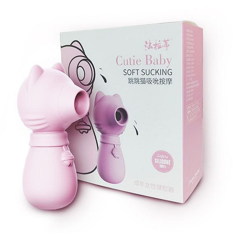Vibrador Cutie Baby Em Silicone 7 Vibrações Sexy Import