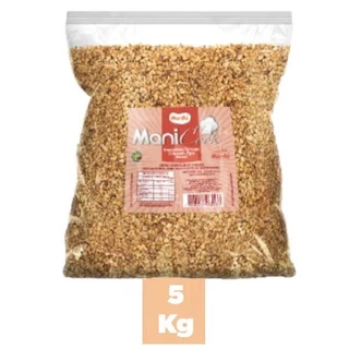 Amendoim Torrado Triturado Tipo Xerém Natural Pacote 5kg Manicook