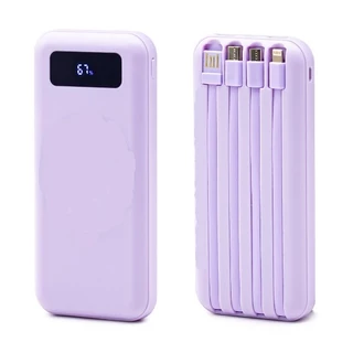 CARREGADOR PORTÁTIL POWERBANK 10000 MAH BTE-18 (MICRO-USB, TIPO-C, LIGHTNING, USB)