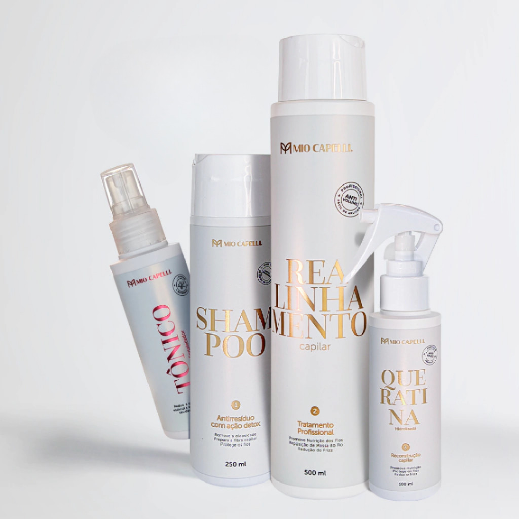 Kit Progressiva Orgânica (Sem Formol) Mio Capelli