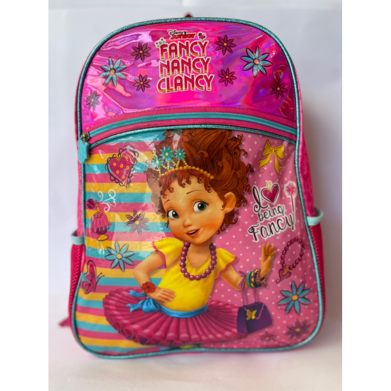 Mochila infantil menina FANCY NANCY CLANCY DISNEY | Shopee Brasil