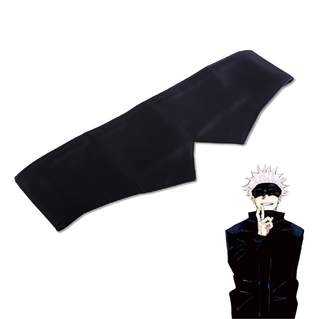cosplay fantasia cotume satoru gojo jujutsu kaisen venda ou oculos