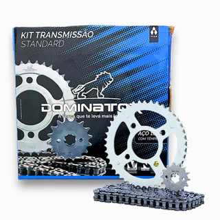 Kit Relação Transmissão Tração Honda Titan Cg Fan 150 KS ES MIX ORIGINAL Vulcan 2004 2005 2006 2006 2008 2009 2010 2011 2012 2013 2014 2015