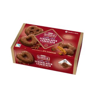 kit 3 caixas Pão de Mel Chocolate Alemão Schokoladen Lebkuchen 500g