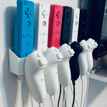 Suporte para controlador Wiimote x2