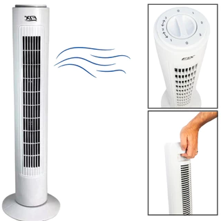 Ventilador De Coluna Silencioso Circulador De Ar Potente