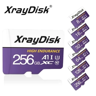 Cartão de memória Original de alta velocidade Xraydisk, TF Flash Card, 256GB, 128GB, 64GB, 32GB
