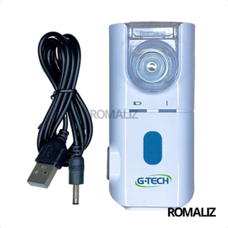 Cabo Usb Carregador do Inalador Nebulizador Gtech Portátil Sem fio G-tech Nebmesh2 de 1 Metro