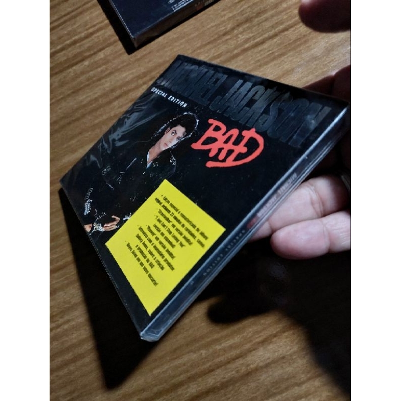 Cd Michael Jackson Bad Special Edition (com Luva,capa papelão