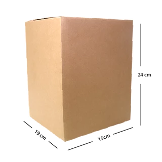 Kit 25 Caixas de Papelão para transporte sedex correios 19x15x24 cm