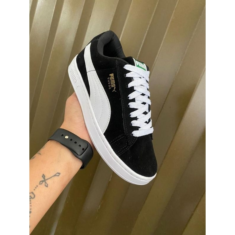 Tenis Puma Suede Masculino Cadarço Grosso Não Perca a Oferta | Shopee ...