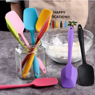 Espátula De Silicone 21 Cm Confeitaria Reforçada Colher Cozinha