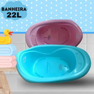 Banheira de bebe 22L Resistente Infantil Menino/ Menina Design Anatômico