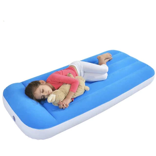 Colchão Inflável Infantil Cama Dobrável Criança Conforto