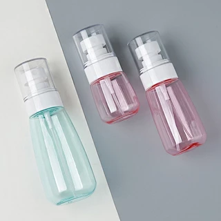 Kit com 3 Frascos De Spray Vazio De Plástico Mini Recipiente Vazio De Armazenamento Recarregáveis