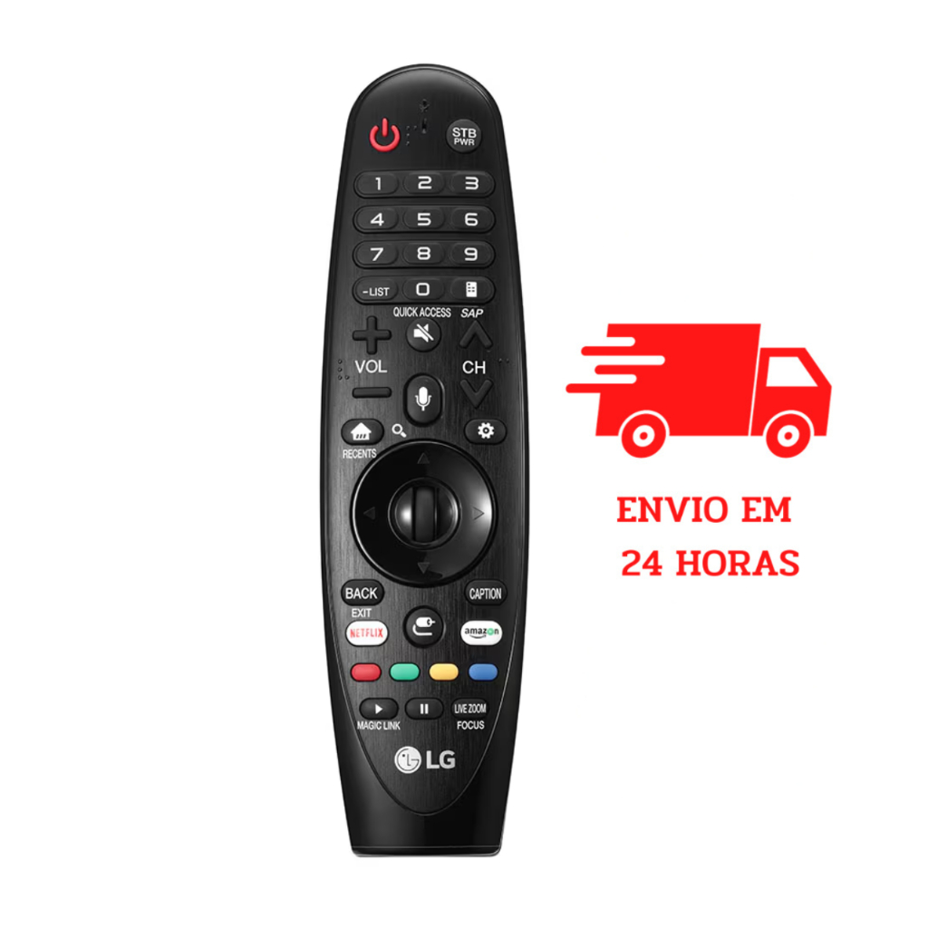 Controle Remoto LG Smart magic Akb75855501 COM COMANDO DE VOZ | Shopee ...