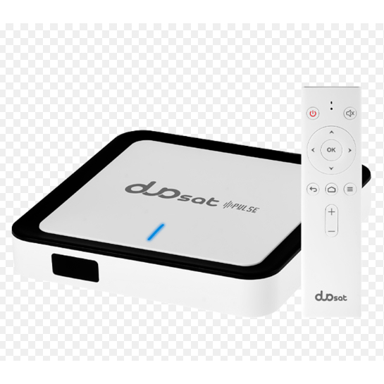 Receptor Duosat Pulse 5G 4K 32GB 2GB RAM Wi-Fi - Branco