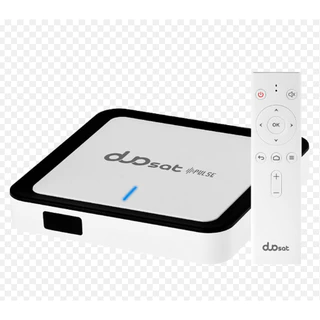 Receptor Duosat Pulse 5G 4K 32GB 2GB RAM Wi-Fi - Branco
