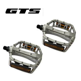 Pedal Plataforma Gts Bicicleta Rosca Fina 1/2 Sueco Alumínio Mtb