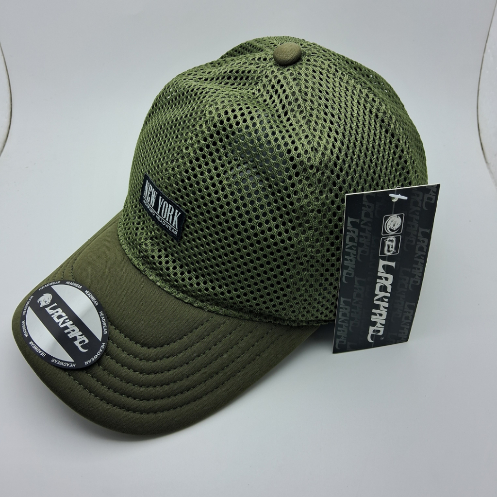 Boné Aba Curva Furadinho Lackpard Original Regulagem Plástica