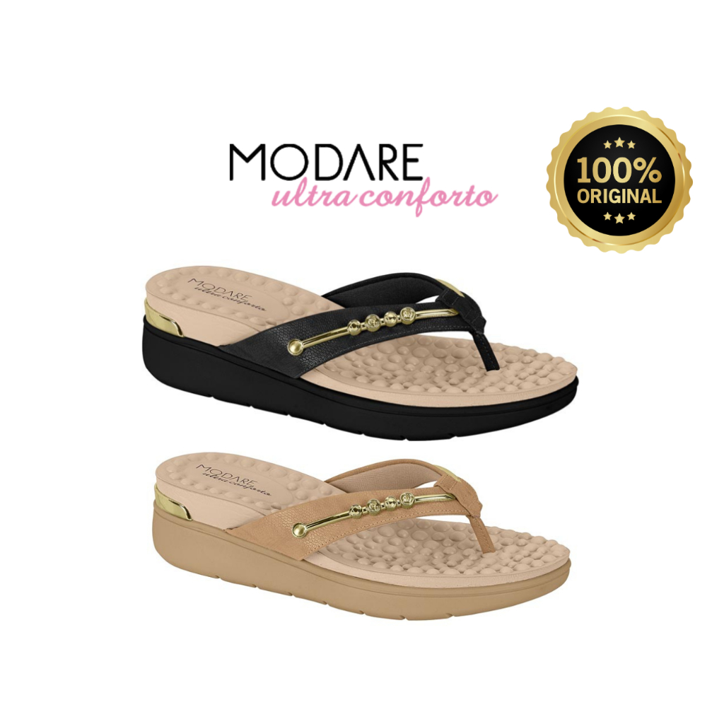 Modare Chinelo Original Plataforma para Esporão e Fascite Plantar ...
