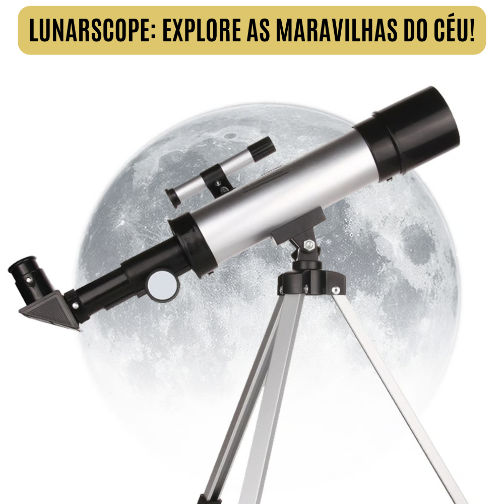 Telescópio Astronomica Tripé Profissional Luneta Lunar