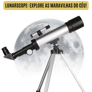 Telescópio Astronomica Tripé Profissional Luneta Lunar
