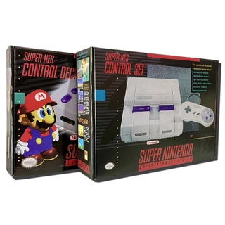 Kit Lote Com 2 Caixas Para O Super Nintendo + Snes Baby