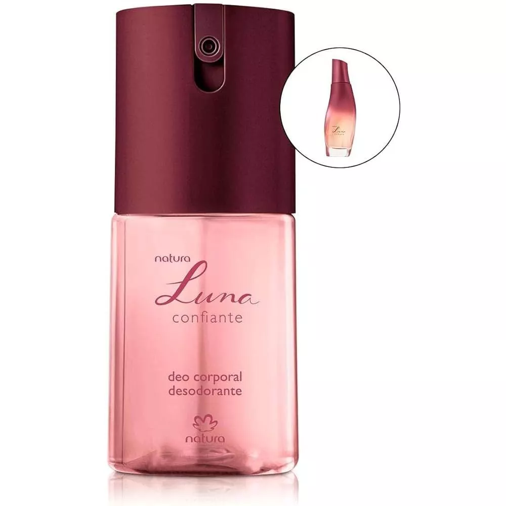 Deo Corporal Feminino Luna Confiante 100ml Natura