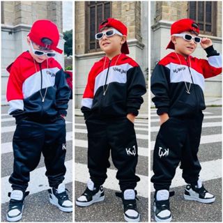 kit Casaco + Calça Infantil Menino Moletom Chimpa Flanelado 2 ao 12 Anos