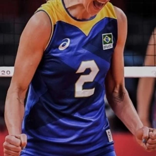 Camisa Brasil Vôlei Tóquio 2 Personalizada (Nome + Número)