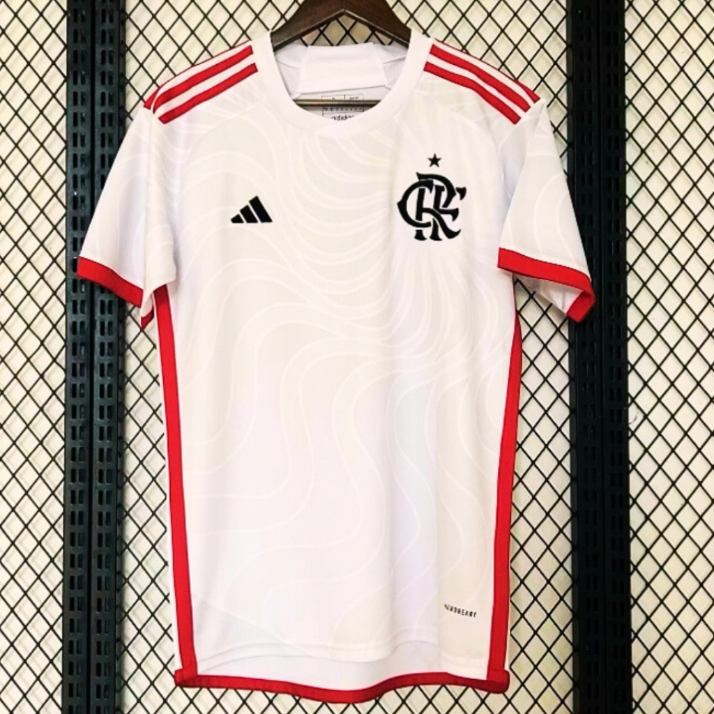 Nova Camisa do Flamengo Branca II Lançamento, Camisas de Time, Futebol ...