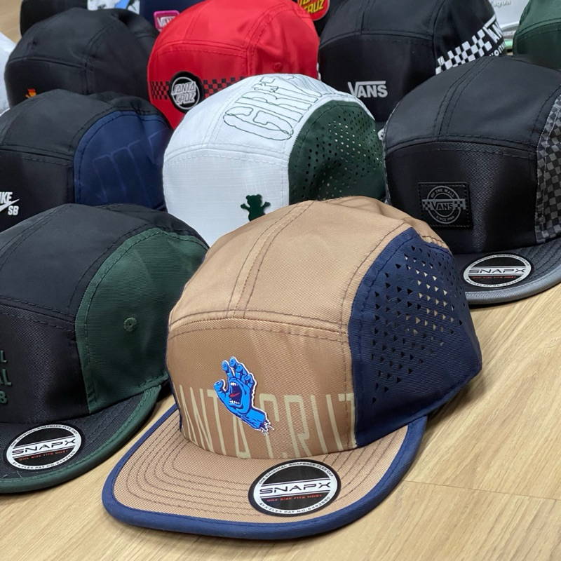 Boné Five Panel Premium Aba Reta Streetwear Premium