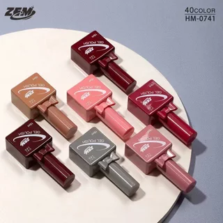 NOVO Esmalte Gel Com TRAÇO Led Uv Zem Nail Gel Soak Off Color Coat 15ml Uv/Led Novas Cores COM ANVISA em Oferta na Shopee