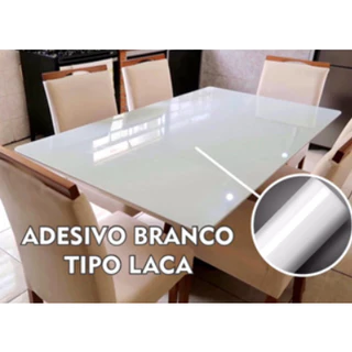 Adesivo de Mesa Branco Profissional Mesa de Jantar escritório E Decoração de Vidros em Geral laca Laquear