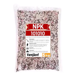 5kg Adubo Fertilizante - NPK 10 10 10 - Plantas, Flores, Rosas Deserto, Samambaia 003 Promoção
