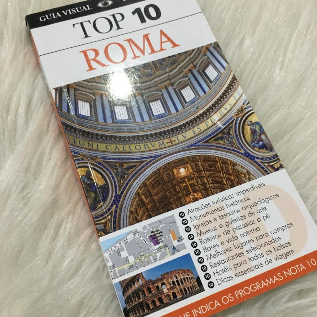 Livro Guia Visual Folha de São Paulo Top 10 Roma | Shopee Brasil