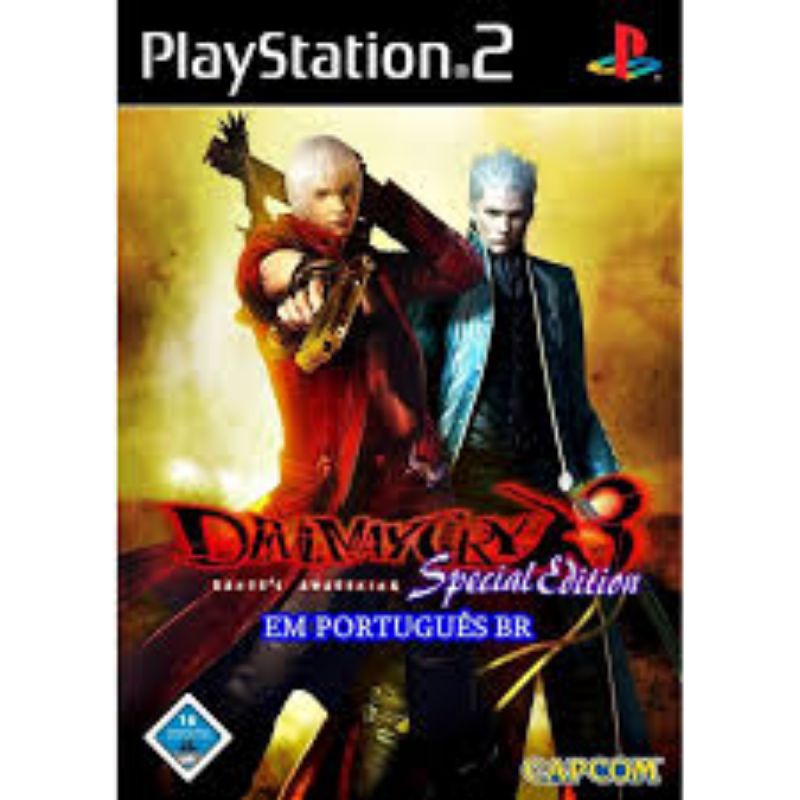 Devil may cry 3 dublado em português Playstation 2 | Shopee Brasil