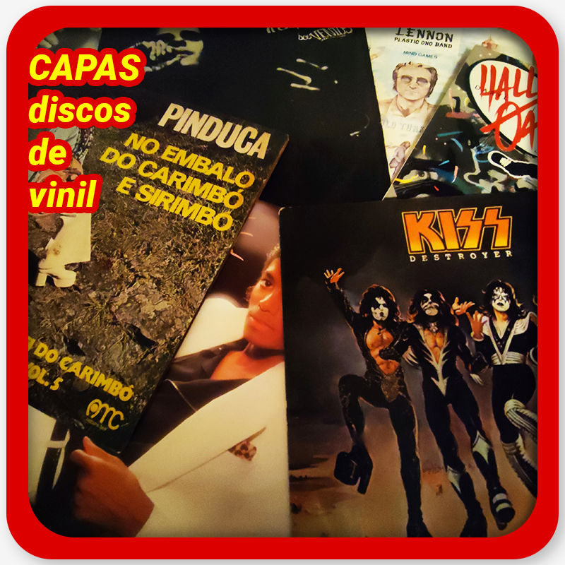 Capas LPs discos de vinil