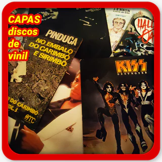 Capas LPs discos de vinil