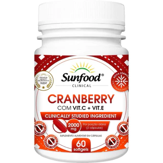Cranberry 2000mg 60 Softgels Sunfood