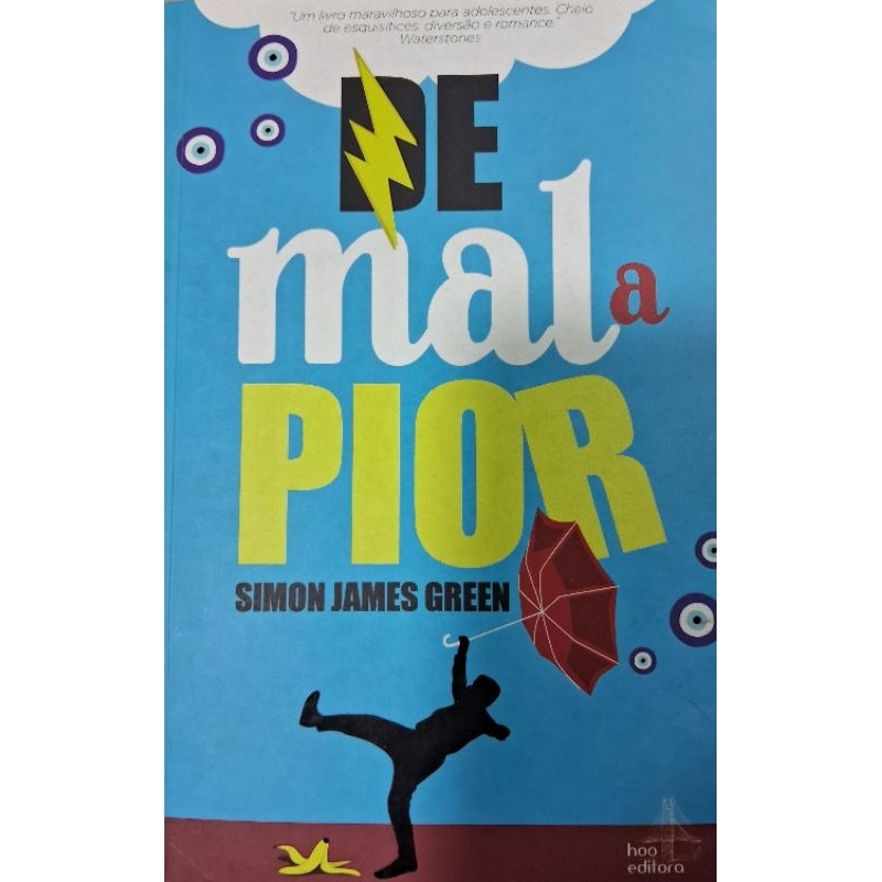 Livro De Mal a Pior - Simon James Green | Shopee Brasil