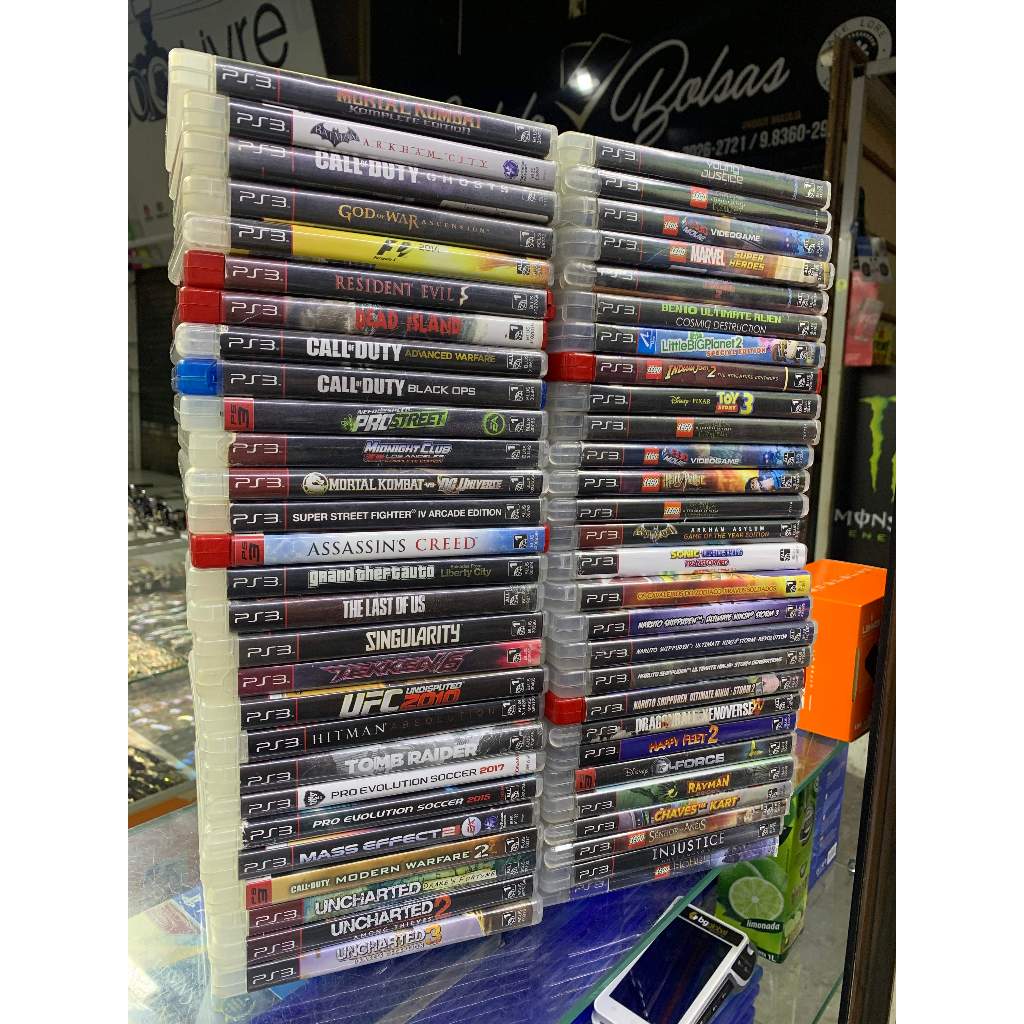 Jogos Ps3 Originais Mídia Física