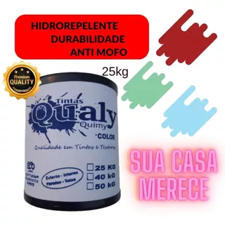 Grafiato Parede 25kg Uso Interno Externo Antimofo Hidro-repelente Durabilidade Alta Resistência